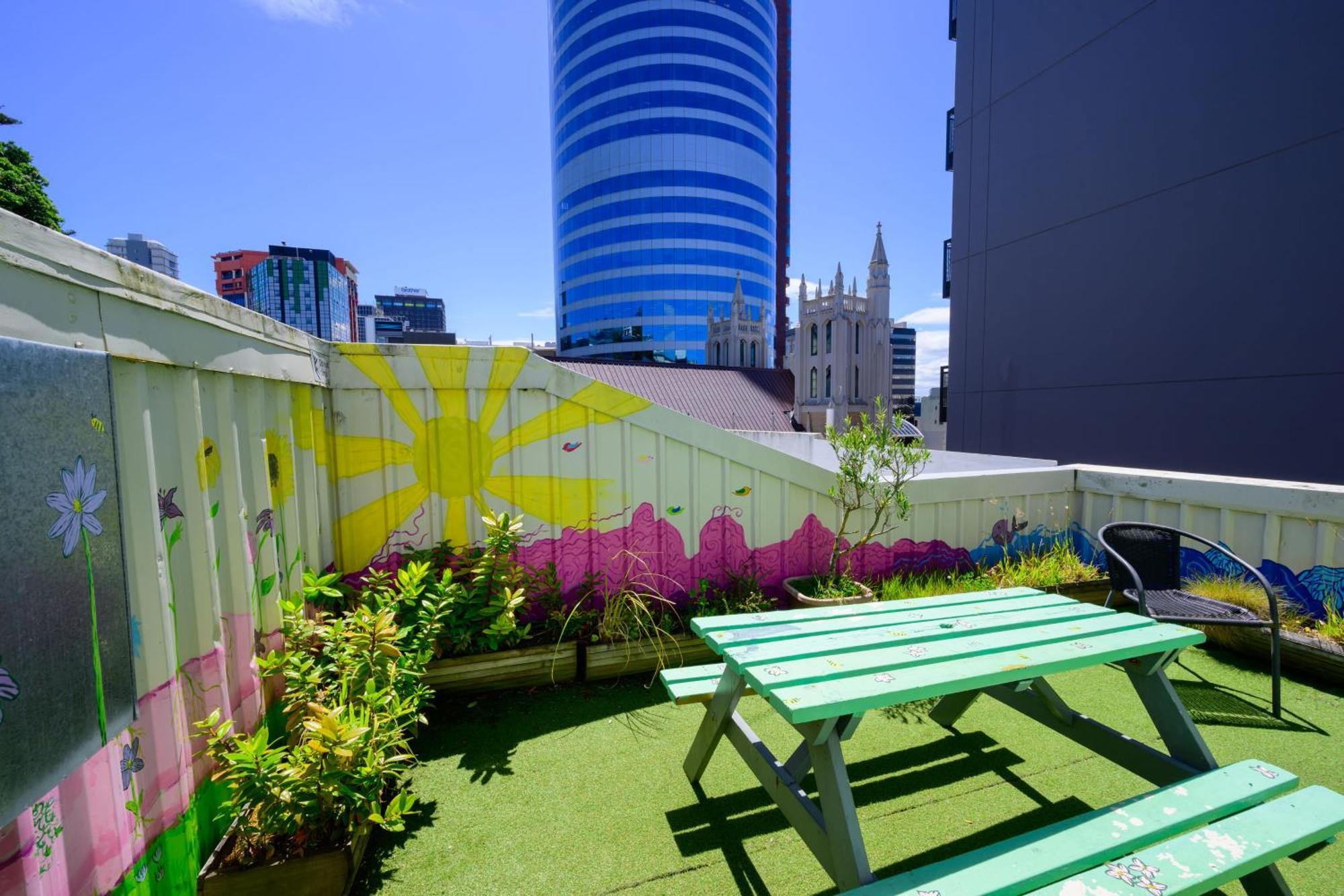 Trek Global Backpackers Hostel Wellington Ngoại thất bức ảnh